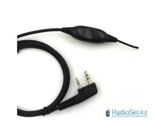 RED Наушники (гарнитура) для рации Kenwood, BBTone RED Наушники (гарнитура) для рации Kenwood, BBTone